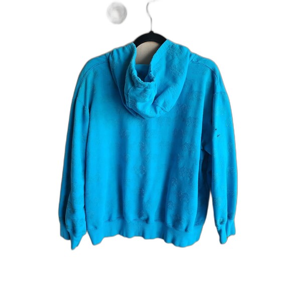 Eminem Shady LTD vintage distressed blue zip up hoodie size M - Picture 2 of 10